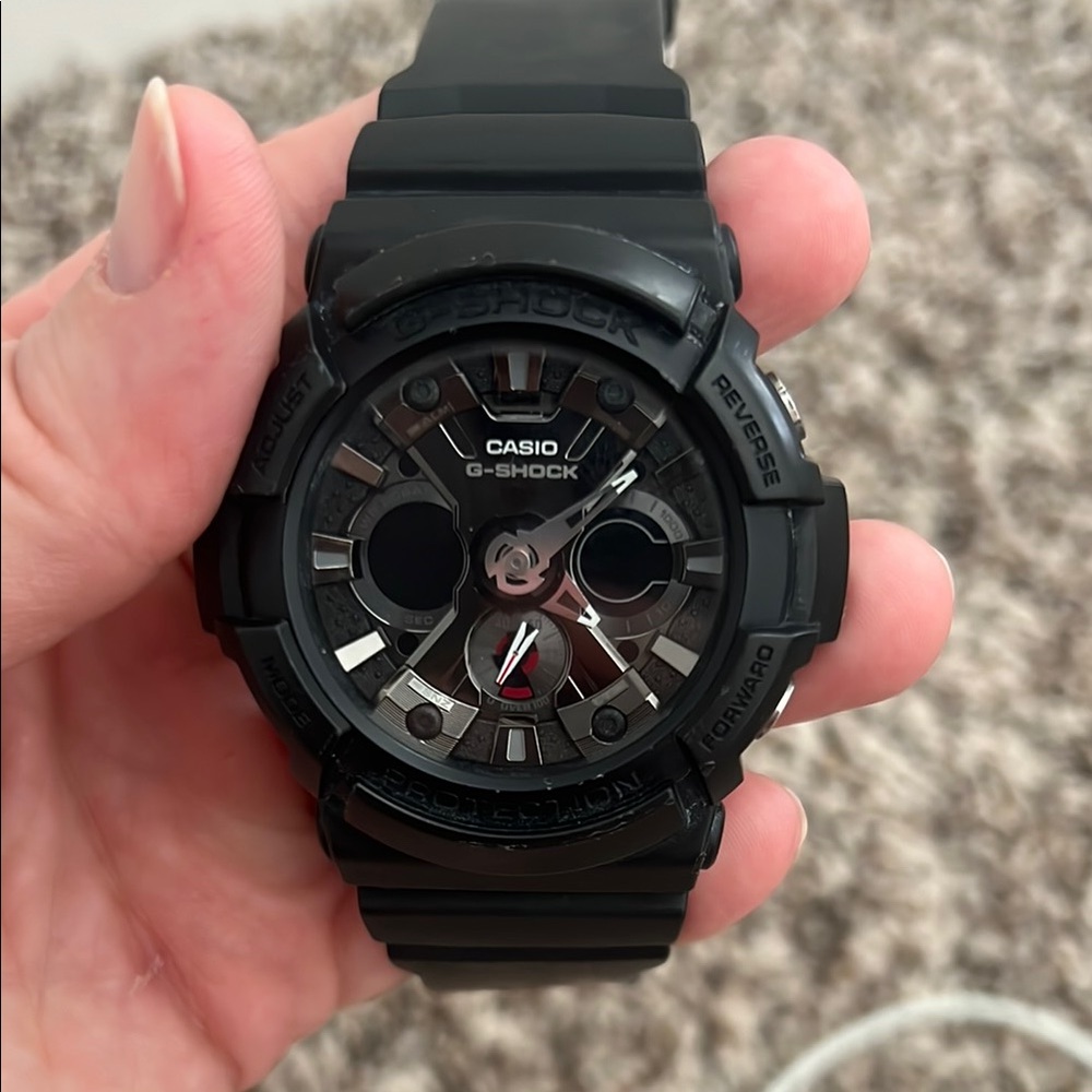 Casio G-Shock Black Watch - needs battery